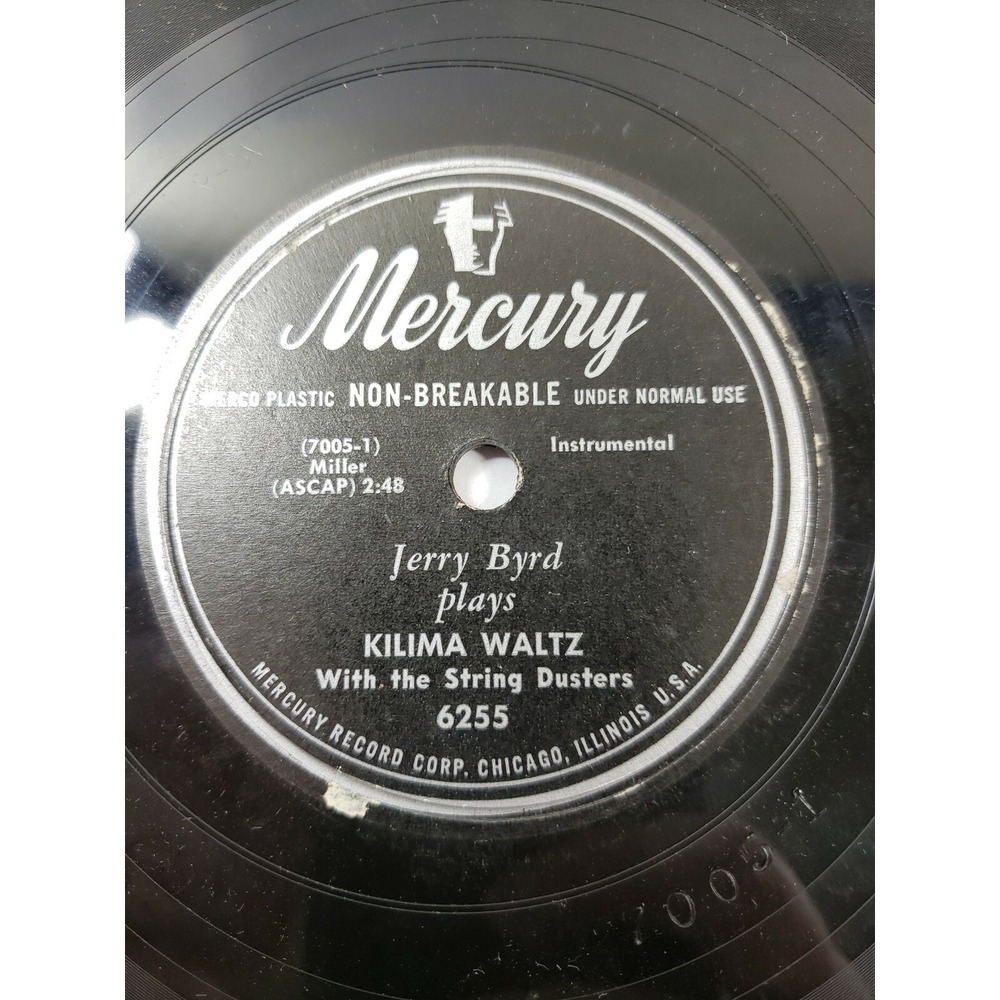 Jerry Byrd 78 Three String Swing / Kilima Waltz 10" V/V